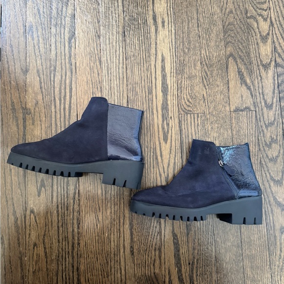 Black Ankle 24hr Boots Size 40